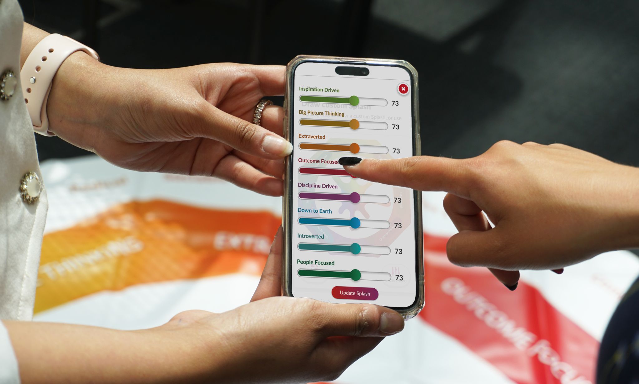 Draw a custom Splash